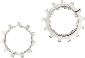 microSHIFT Sword Replacement Cog Kit - 11t (B1) and 13t (B1) Cogs for 10-Speed Sword Cassette, Nickel KIT Cassette Cogs