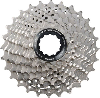 Shimano Ultegra CS-R8000 Cassette - 11 Speed, 11-25t, Silver EA Cassettes