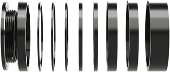 Wheels Manufacturing SOLO-HG Single Speed Conversion Kit - For HG Style Hubs, Black EA Single-Speed Conversion Kits
