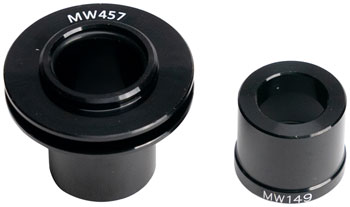 Vision FSA Metron SL CL DB Rear Wheel QR End Caps, Left and Right Set EA Rear Axle Conversion Kit