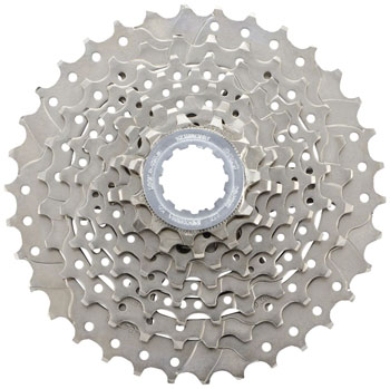 Shimano Claris CS-HG50 Cassette - 8 Speed, 11-34t, Silver, Nickel Plated Silver EA Cassettes