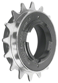Shimano SF-MX30 Freewheel - 16t, Silver EA Single-Speed Freewheels