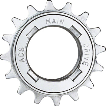 ACS Main Drive Freewheel - 16t, Silver EA Single-Speed Freewheels