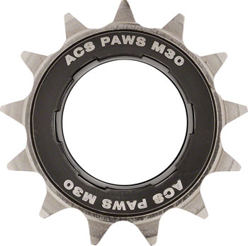 ACS PAWS M30 Freewheel - 13t, Nickel Sliver EA Single-Speed Freewheels