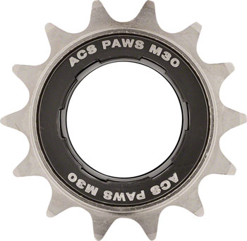 ACS PAWS M30 Freewheel - 14t, Nickel Silver EA Single-Speed Freewheels