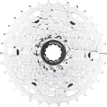 microSHIFT H11 Cassette - 11 Speed, 11-34T, Silver, Chrome Plated Silver EA Cassettes