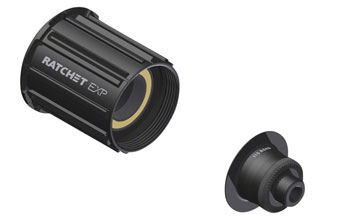 DT Swiss Ratchet EXP Freehub Body - Shimano HG 11 Road, Light S, Aluminum, Ceramic Bearing, QR x 130/135 mm, Kit w/ End Cap KIT Freehub Body