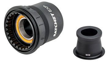 DT Swiss Ratchet EXP Freehub Body - SRAM XDR, Standard, Aluminum, Ceramic Bearing, Kit w/ End Cap, 12 x 142 mm KIT Freehub Body
