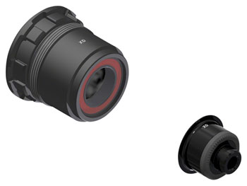 DT Swiss Ratchet Freehub Body - SRAM XD, Standard, Aluminum, Sealed Bearing, QR x 130/135 mm, Kit w/ End Cap KIT Freehub Body