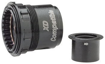 DT Swiss Ratchet Freehub Body - SRAM XD, Standard, Aluminum, Sealed Bearing, Kit w/ End Cap, 12 x 142 mm KIT Freehub Body