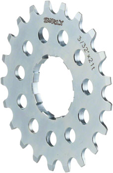 Surly Single Cassette Cog 3/32" Splined 21t EA Drivers and Single Cogs