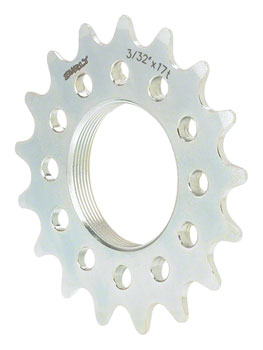 Surly Track Cog 3/32'' X 17t Silver EA Track Cogs and Lockrings