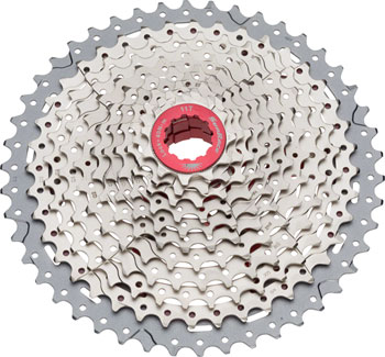 SunRace MX8 Cassette - 11 Speed, 11-46t, Silver EA Cassettes