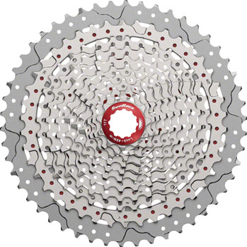 SunRace MX8 Cassette - 11 Speed, 11-50t, Silver EA Cassettes