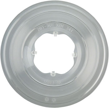 Dimension Freehub Spoke Protector 28-34 Tooth, 4 Hook, 32 Hole Clear Plastic EA Spoke Protector