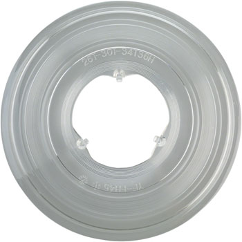 Dimension Freehub Spoke Protector 26-30 Tooth, 3 Hook, 36 Hole Clear Plastic EA Spoke Protector