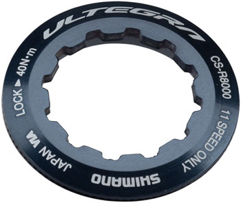 Shimano Ultegra CS-R8000 Cassette Lockring and Spacer EA Cassette Lockrings