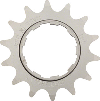 ONYX Racing Products Onyx Stainless Cog: Shimano Compatible, 3/32", 15t EA Drivers and Single Cogs