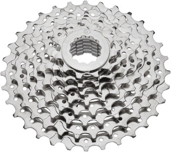 MSW Cassette - 8 Speed, 11-32t, Silver, Nickel Plated Silver EA Cassettes