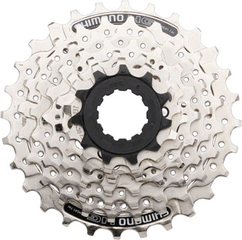 Shimano CS-HG41 Cassette - 7 Speed, 11-28t, Silver EA Cassettes