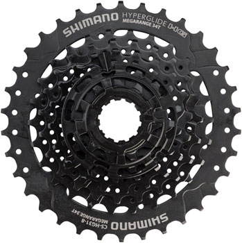 Shimano Altus CS-HG31 Cassette - 8 Speed, 11-34t, Black, Mega Range Black EA Cassettes