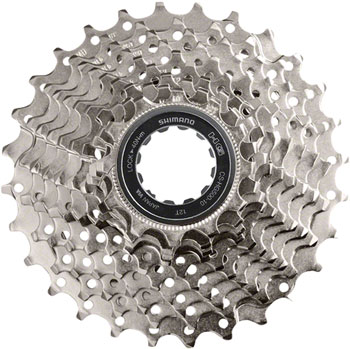Shimano CS-HG500 Cassette - 10-Speed, 12-28t, Silver EA Cassettes