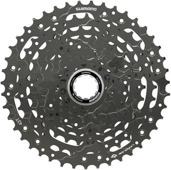 Shimano CUES CS-LG400-10 Cassette - 10 Speed, 11-43t, LINKGLIDE, Black EA Cassettes
