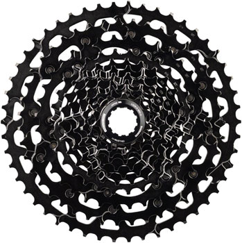Shimano CUES CS-LG700-11 Cassette - 11 Speed, 11-50t, LINKGLIDE, Black EA Cassettes