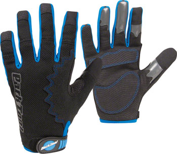 Park Tool GLV-1 Mechanics Gloves - Black/Blue, Full Finger, 2X-Large PAA Shop Supply