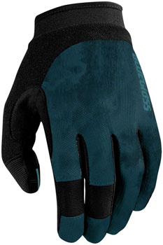 Bluegrass React Gloves - Blue, Full Finger, Medium Blue EA Gloves