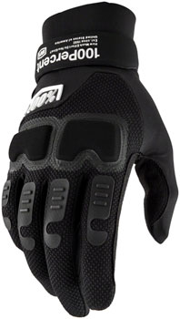 100% Langdale Gloves - Black, Full Finger, Men's, Medium Black EA Gloves