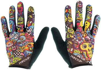 Handup Vented Gloves - Monster Mayhem, X-Large Monster Mayhem PAA Gloves