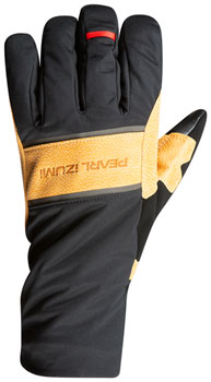 Pearl Izumi Amfib GEL Glove - Large, Black/Dark Tan Black/Dark Tan EA Gloves
