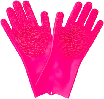 Muc-Off Deep Scrubber Cleaning Glove - Silicone, Dishwasher Safe, Large PAA Cleaning Tools