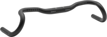 Redshift Sports Kitchen Sink Road Drop Handlebar - Aluminum, 31.8mm, 53cm, 20mm Rise, Black EA Drop Handlebar