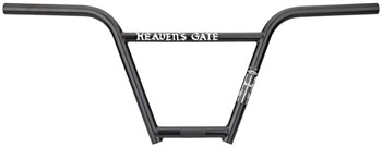Cult Begin BMX Handlebar - 9.65", Black, 4-Piece Black EA BMX Handlebar