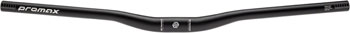 Promax Gryf 6 Handlebar - 31.8mm Clamp, 18mm Rise, Black EA Flat/Riser Handlebar