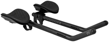 Profile Design Supersonic Ergo+ 35 SLC Aerobar - Ergo+ Armrest, Supersonic Bracket, 400mm Black EA Clip-On Aero Bar