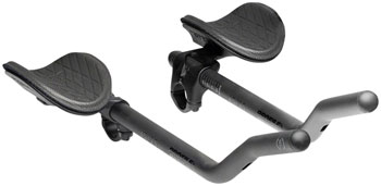 Profile Design Supersonc Ergo+ 4525 SLC Aerobar - Ergo+ Armrest, Supersonic Bracket, 400mm Black EA Clip-On Aero Bar