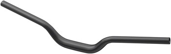 Zoom Riser Handlebar - 60mm Rise, 31.8mm Clamp, 620mm Width, Black EA Flat/Riser Handlebar