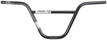 Sunday BRETT BMX Handlebar - 9.25", Black EA BMX Handlebar