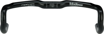 Vision Metron 4D Drop Handlebar - Carbon, 31.8mm, 42cm, Black EA Drop Handlebar