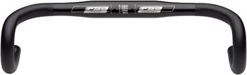Full Speed Ahead Omega Compact Drop Handlebar - Aluminum, 31.8mm, 42cm, Black EA Drop Handlebar