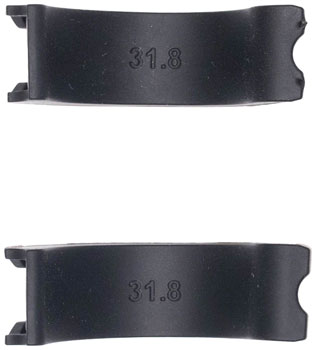 Kids Ride Shotgun 31.8mm Rubber Inserts - Pair EA Bicycle Mounted Rack Part