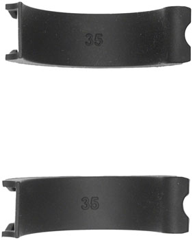 Kids Ride Shotgun 35mm Rubber Inserts - Pair EA Bicycle Mounted Rack Part