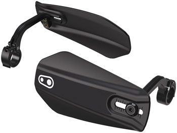 Crankbrothers Guardian Handguard Kit - Universal Mount, Black PAA Bar End
