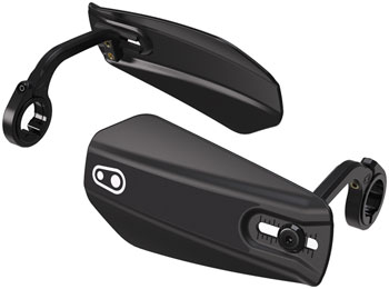 Crankbrothers Guardian Handguard Kit - Integrated Mount, Black PAA Bar End