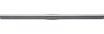 Nitto B2500 Straight Handlebar: 25.4mm Bar Clamp 500mm Width Chromoly Silver Chrome EA Flat/Riser Handlebar