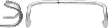 Nitto Noodle 177 Drop Handlebar - Aluminum, Heat-Treated, 26mm, 48cm, Silver EA Drop Handlebar