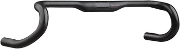Teravail Feldspar Carbon Drop Handlebar - Carbon, 31.8mm, 40cm, Black Matte Carbon EA Drop Handlebar